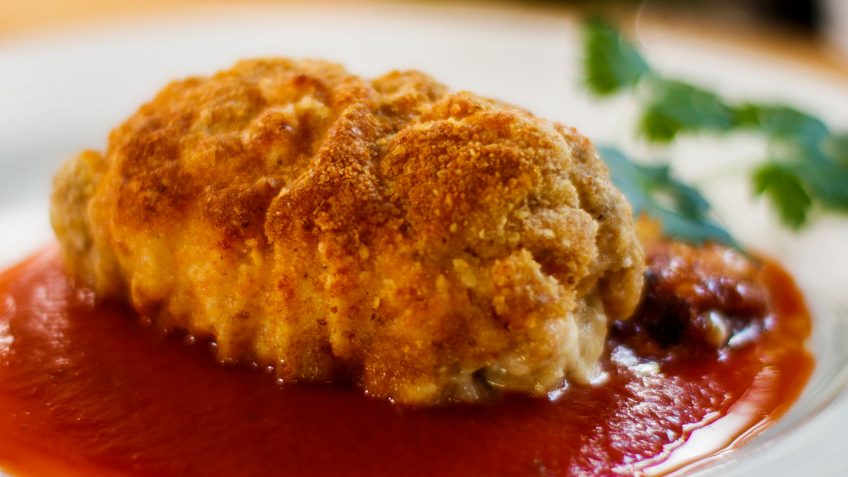 Chicken Thigh Mozzarella with Smoked Ham - Sun-dried tomatoes